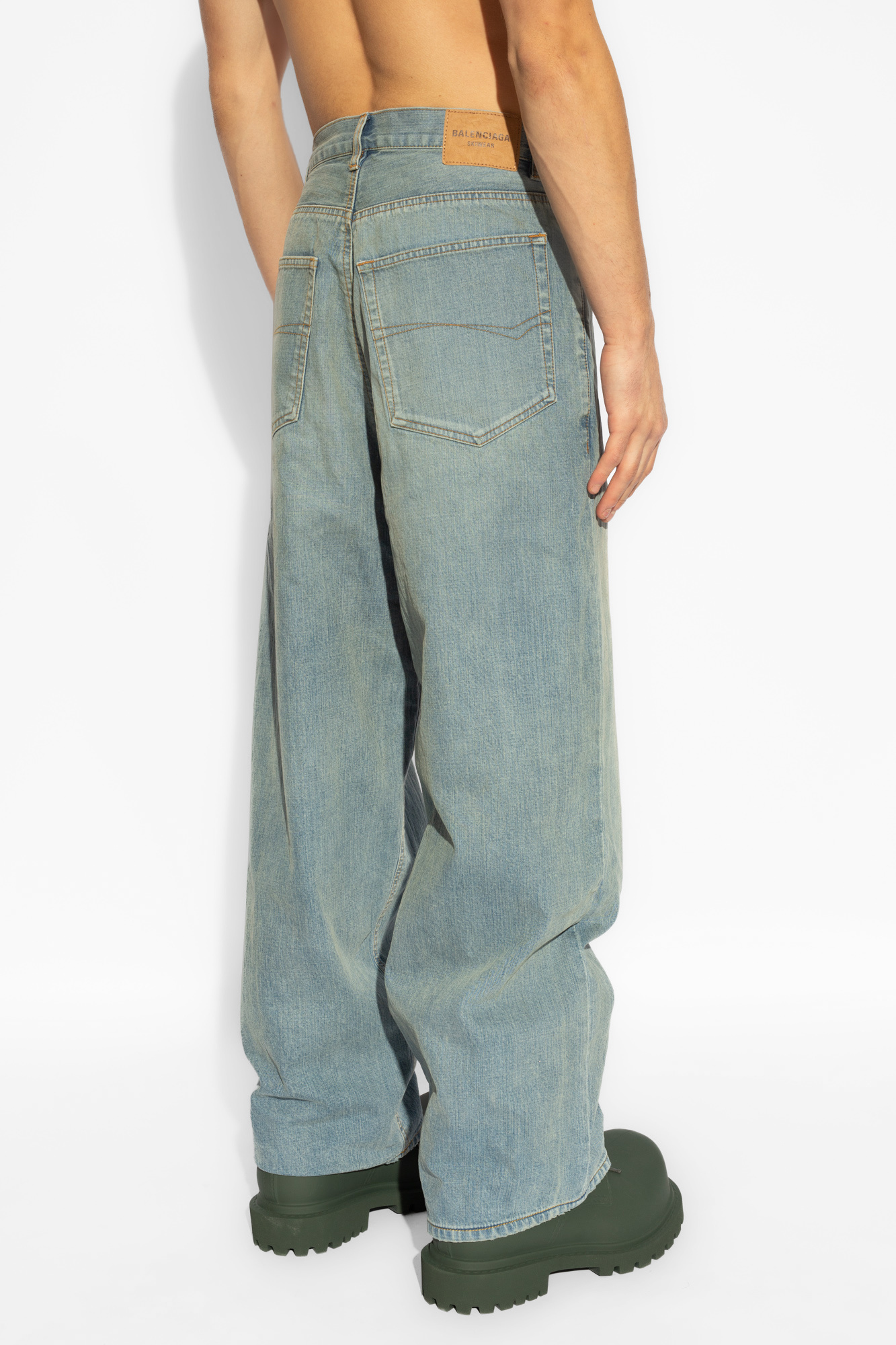 Balenciaga 'Skiwear' collection jeans | THEORY DRESS WITH